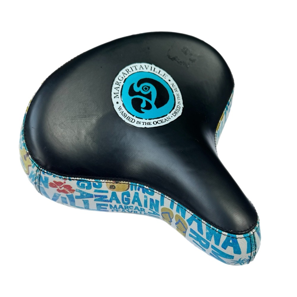 Margaritaville Comfort Bicycle Seat Saddle Beach Cruiser Replacement Wide flower